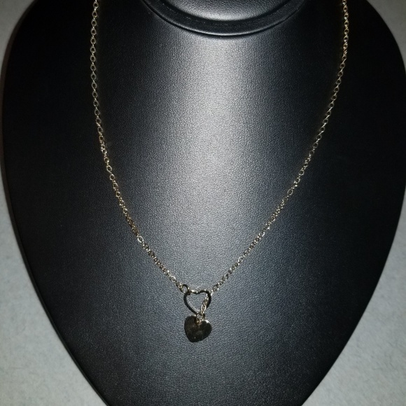 Boho Heart Lariat Necklace - Adjustable Choker - Picture 3 of 7